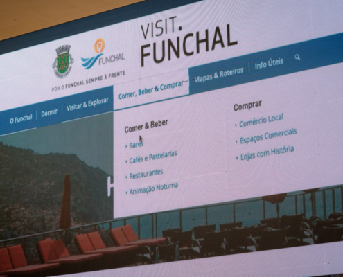 Website visit.funchal.pt