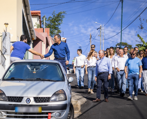 Nova acessibilidade em Santo António