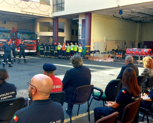 Bombeiros Sapadores do Funchal com novos adjuntos