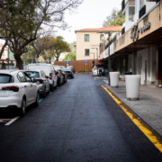 Obras de requalificação do estacionamento da Av.Infante