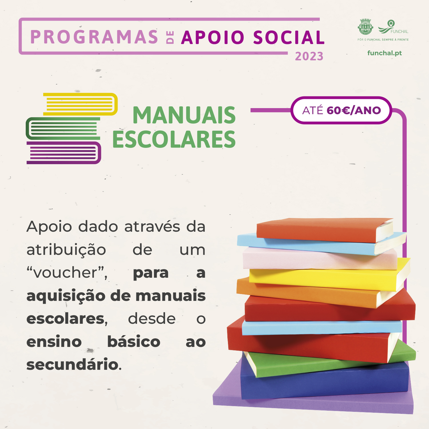 Programas de Apoio Social - Manuais Escolares