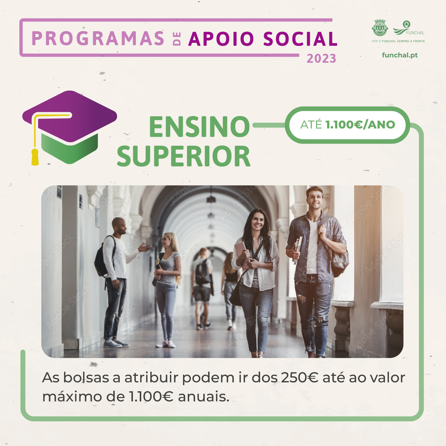 Programas de Apoio Social - Ensino Superior