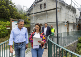 Obras no Centro de Receção do Parque Ecológico do Funchal