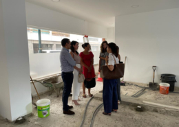 Obras na Casa do Voluntário