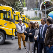 Recolha de resíduos no Funchal