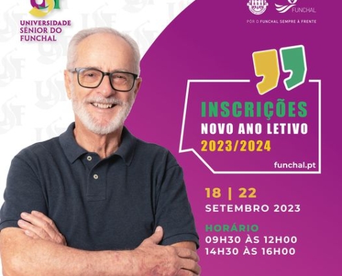 Inscrições para a Universidade Sénior do Funchal