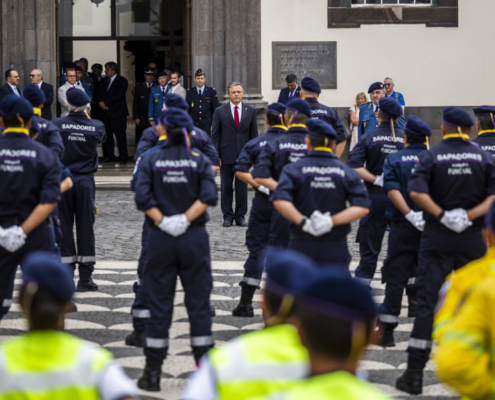 Funchal homenageia bombeiros da Região Autónoma da Madeira