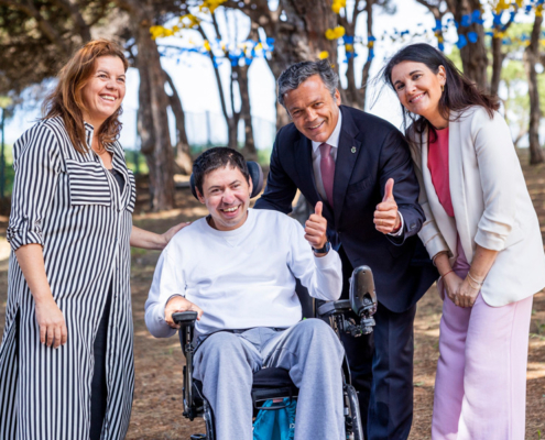 Residência artística na Associação de Paralisia Cerebral