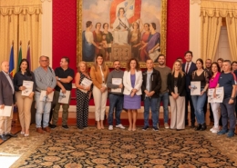 Cristina Pedra relembra política de benefícios fiscais em prol dos munícipes, nomeadamente a devolução de IRS e eliminação da derrama de modo a que o Funchal esteja sempre à frente