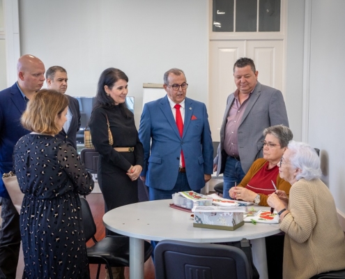 Visita ao Centro de Convívio Professor Virgílio Pereira