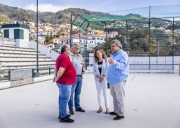obra de requalificação do Polidesportivo de São Roque no 1º semestre deste ano
