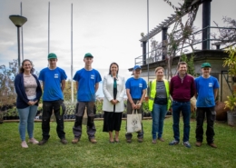 Visita de trabalho à Divisão de Jardins e Espaços Verdes Urbanos, na Quinta do Poço, com boas-vindas a estagiários franceses