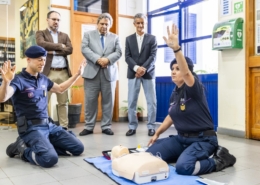 Funchal entrega Desfibrilhador Automático Externo à Escola Dr. Brasão de Castro