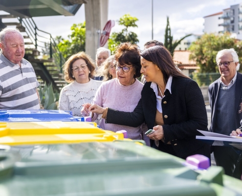 Funchal lança projecto-piloto de controlo de acessos a ecopontos: instalação de fechaduras eletrónicas