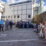 “Roteiro dos Agentes de Proteção Civil” com alunos do 1º e 2 Ciclos decorreu, ontem, no Funchal, com vice-presidente, Bruno Pereira