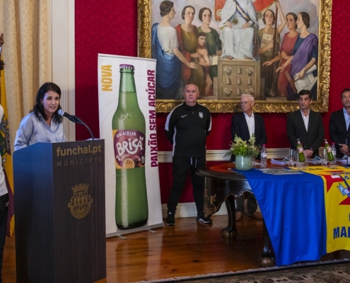 Apresentação do Torneio Madeira Jovem: Helena Leal destacou o aumento dos apoios ao deporto por parte do Município do Funchal