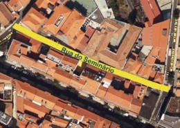 Interrupção do fornecimento de água na Rua do Seminário