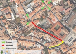 Reabertura da Rua de São Pedro: alterações temporárias na Rua do Castanheiro e rua Câmara Pestana