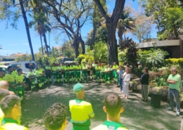 CMF reforça quadro de pessoal com 17 jardineiros