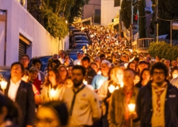Procissão das Velas em Honra de Nossa Senhora de Fátima