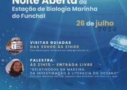 "Noite Aberta da Estação de Biologia Marinha do Funchal" na sexta-feira