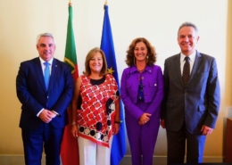 Cristina Pedra reúne com Ministra da Administração Interna