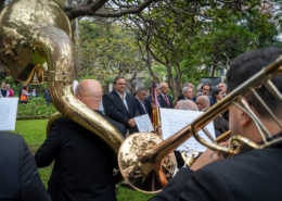 175º Aniversário da Banda Municipal do Funchal: descerrada placa no Jardim Municipal